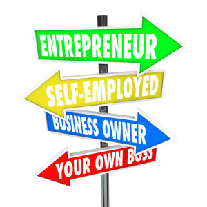 Entrepreneur Self Employed Business Owner Your Own Boss Signs